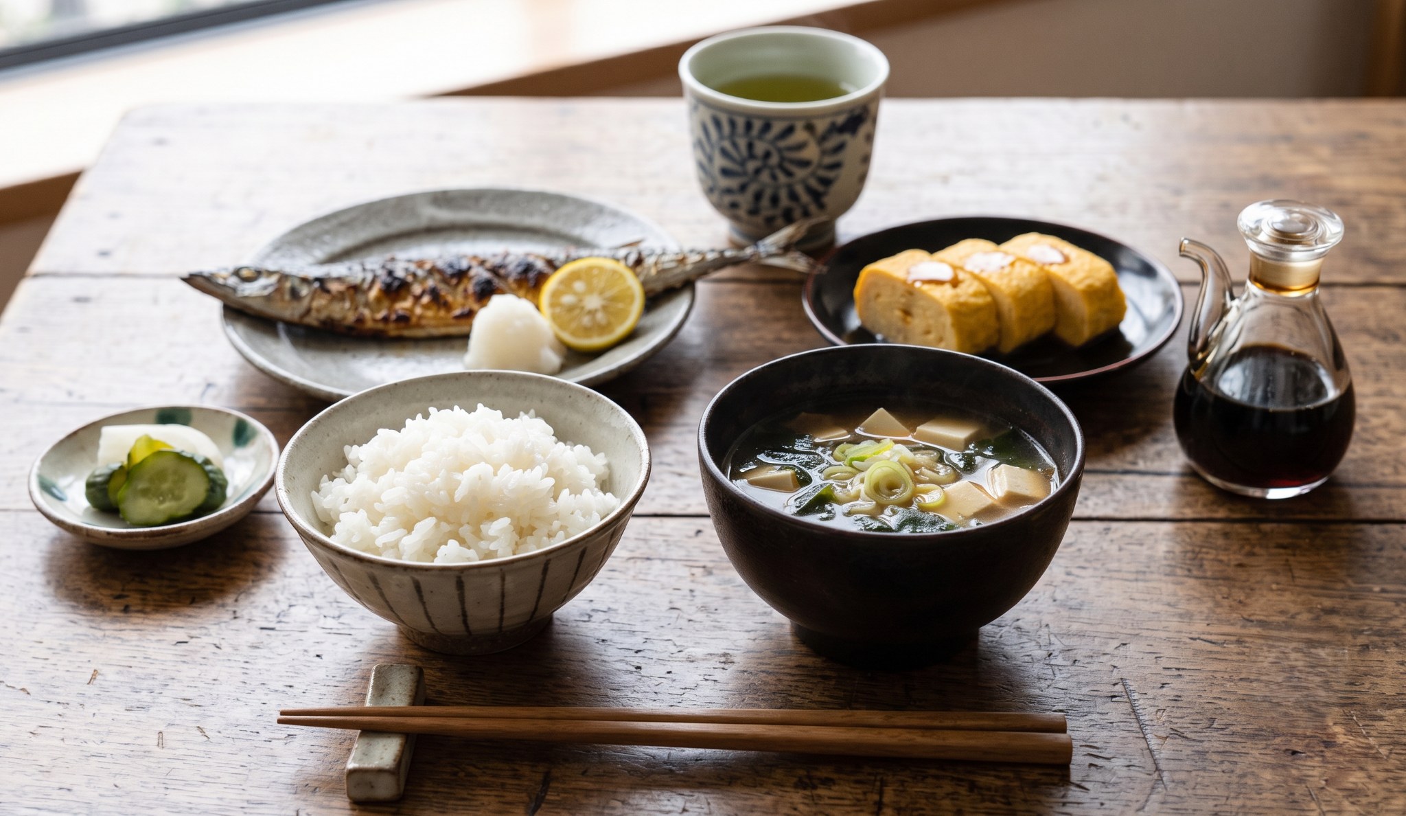 西園寺家の朝ごはん