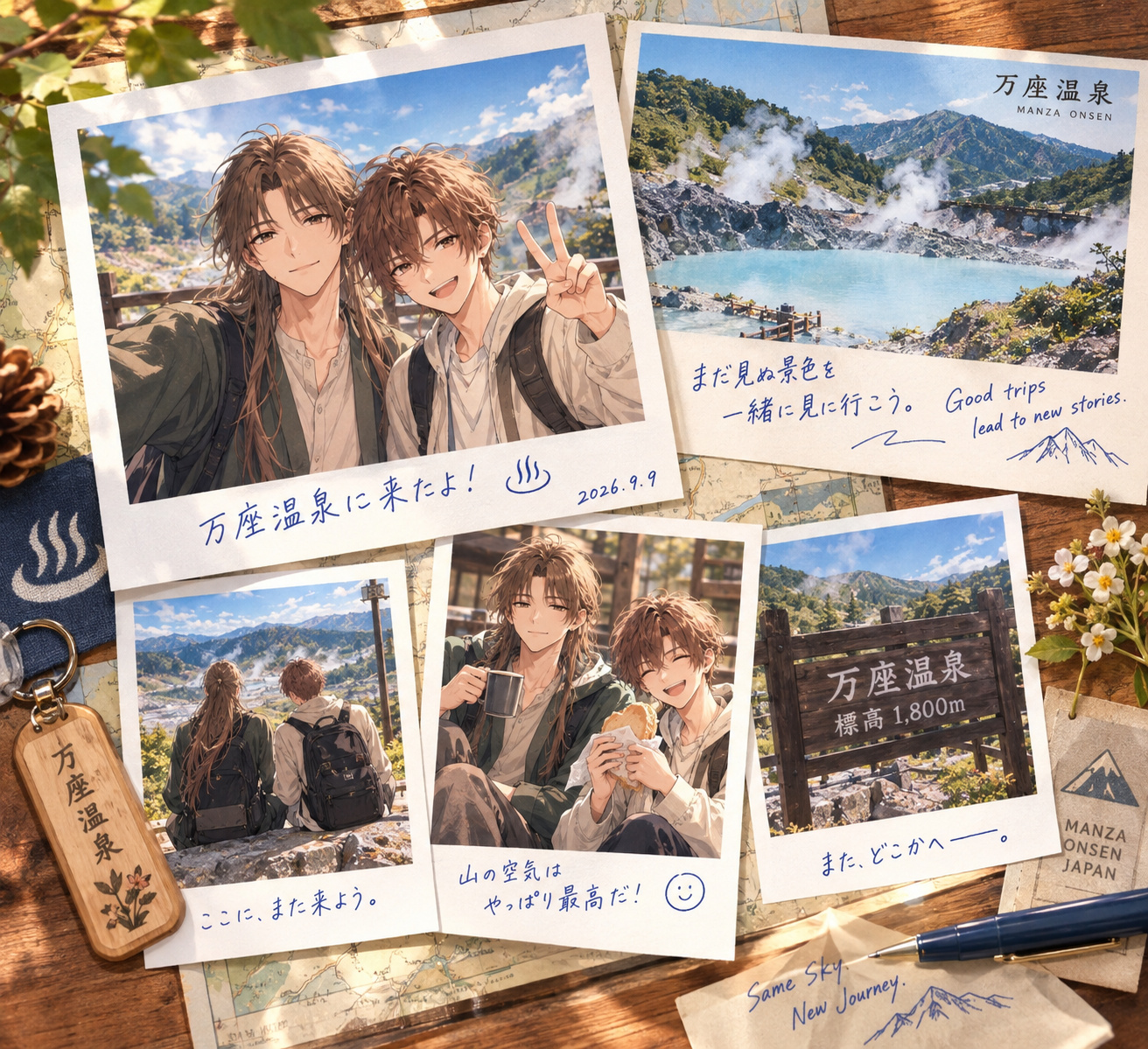 人間界での初めての旅行！