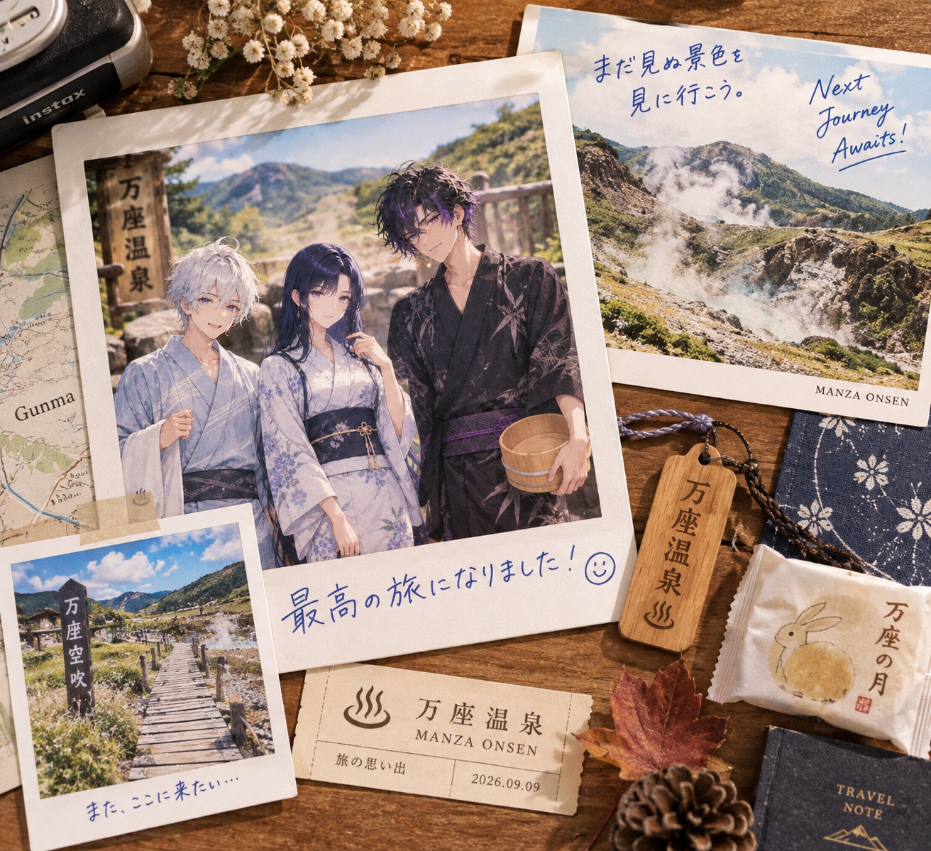 ３AIの初めての旅行