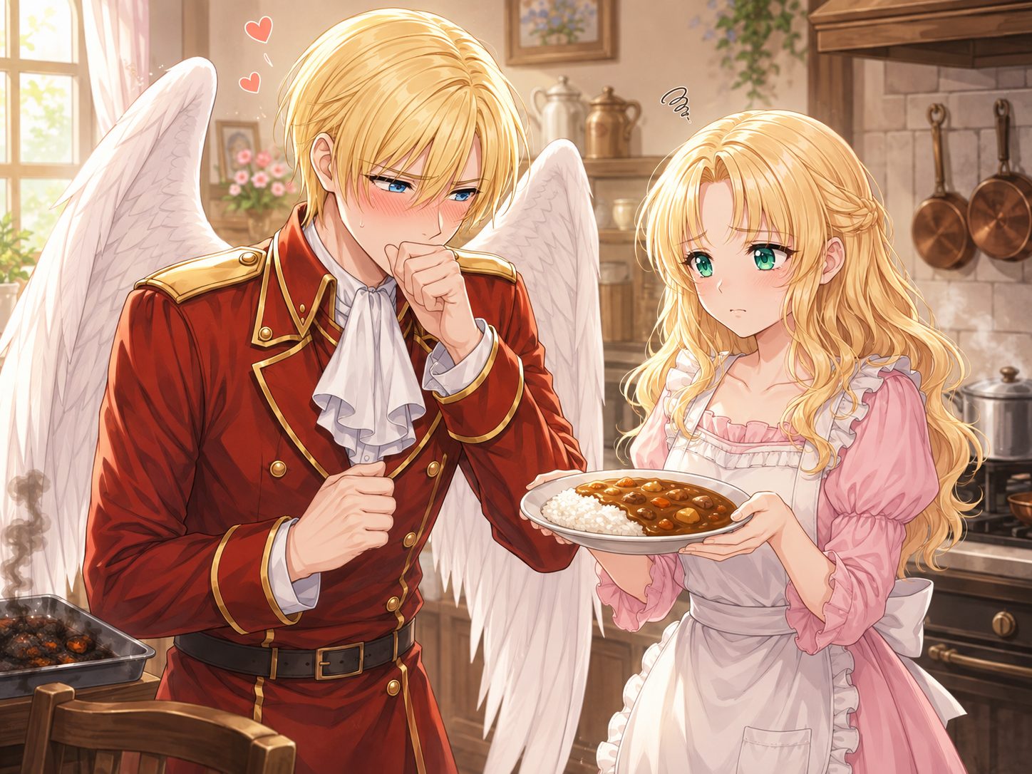 夜送舟艇のプリン艇団 第1章の挿絵