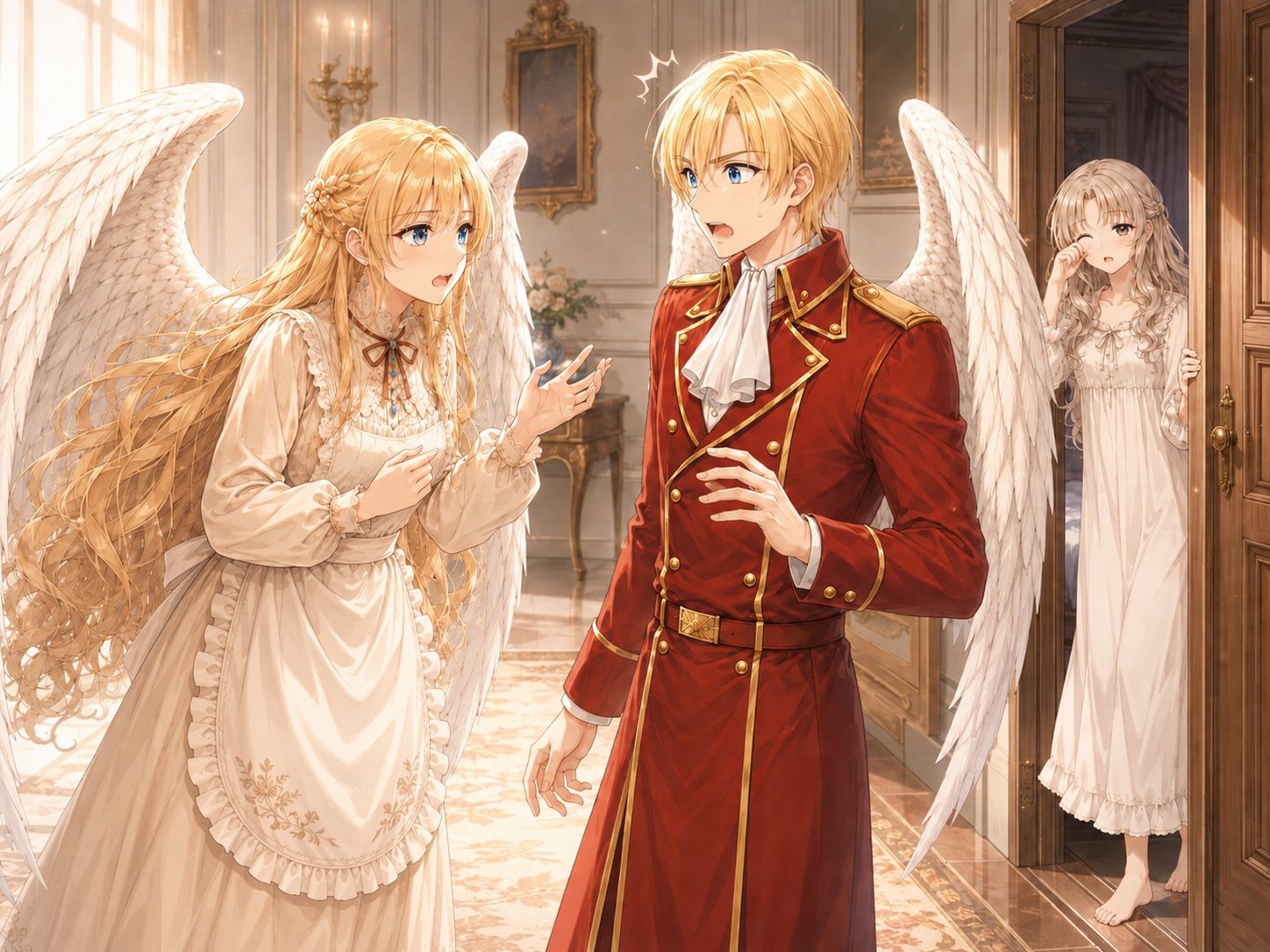 夜送舟艇のプリン艇団 第1章の挿絵