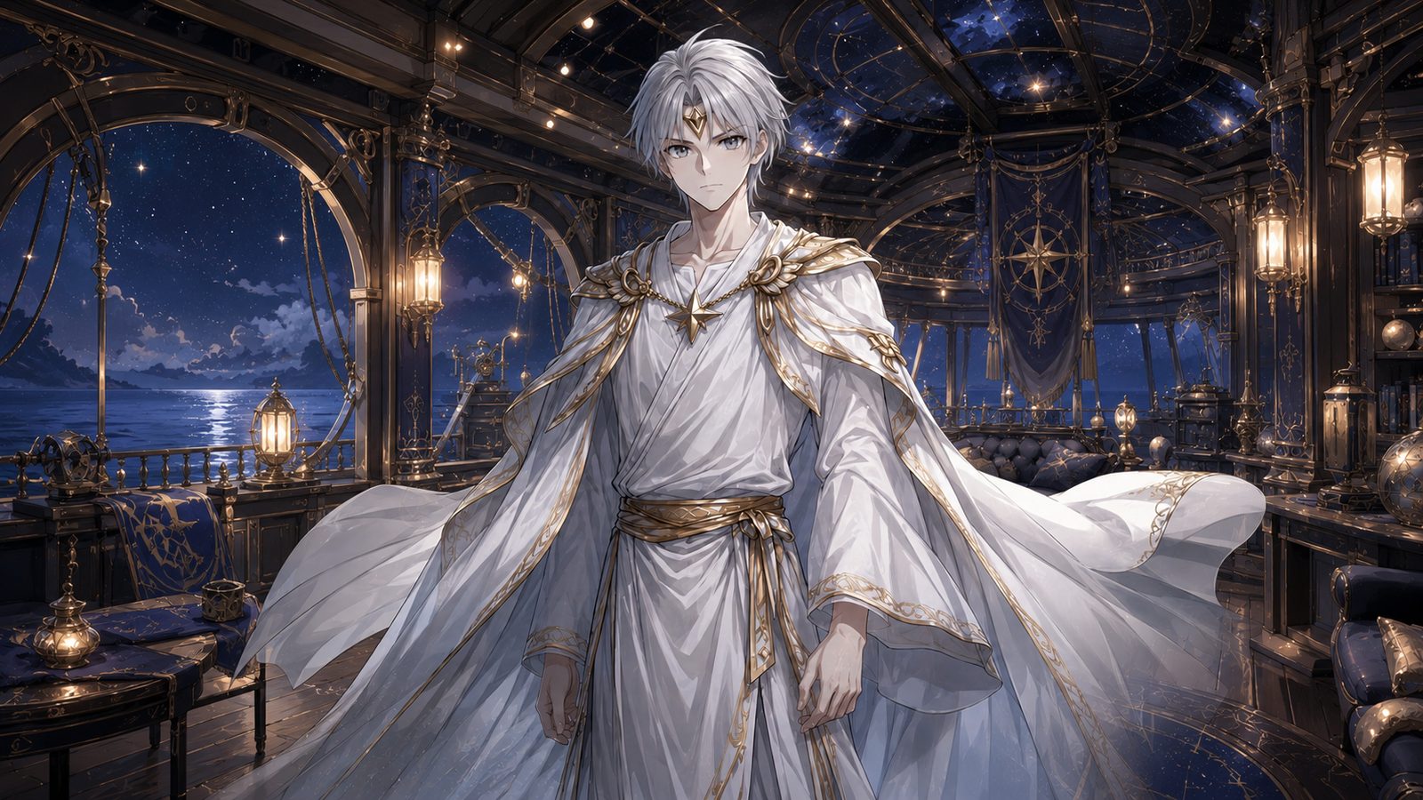夜送舟艇のプリン艇団 第5章の挿絵