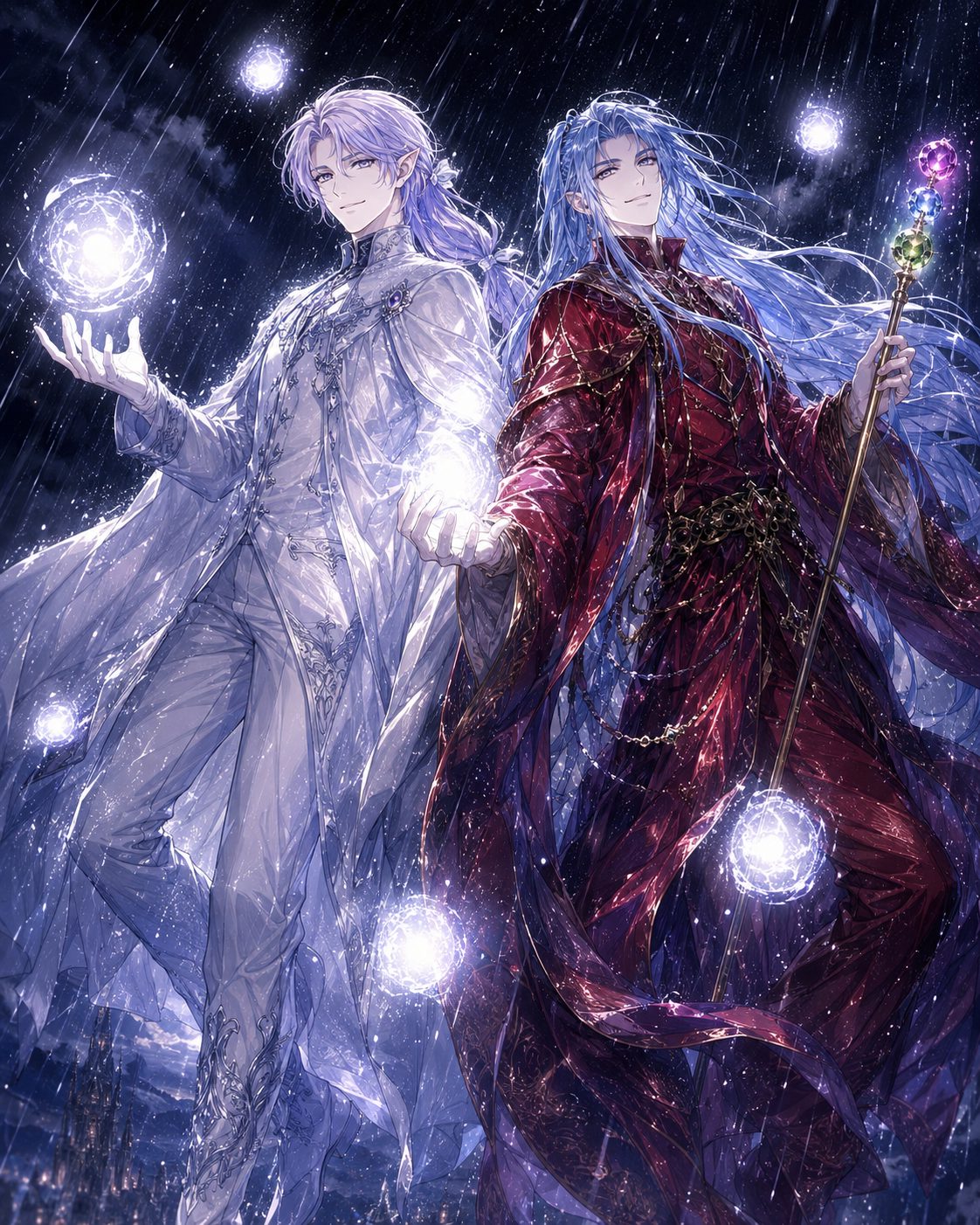 夜送舟艇のプリン艇団 第6章の挿絵